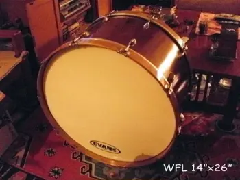 50's WFL 14&quot;x26&quot; Bass Drum