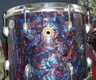 Vintage Gretsch and Premier Marching Snares and Toms