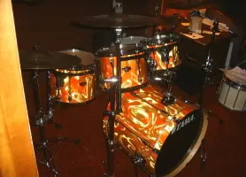 Was this colored wrap used on older drums?