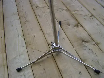 60's ludwig flat bass cymbal stand