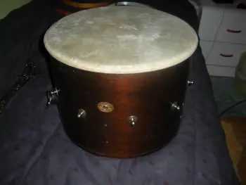 Levon Helm inspired wooden kit