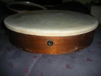 Levon Helm inspired wooden kit