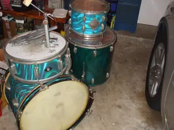 60's Slingerland green satan