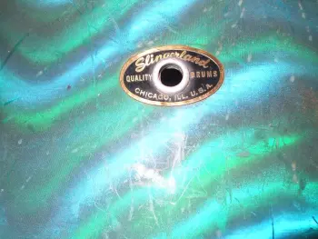 60's Slingerland green satan