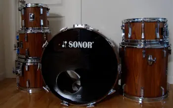 PRICE CHECK: 1980s ROSEWOOD SONOR LITES DRUMSET