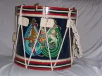 Unidentified old rope drums
