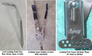 1960's Ludwig parts