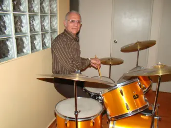 Pepe Vazquez's Majestic drumset
