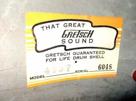 Please help to indentify my Gretsch Snare ...
