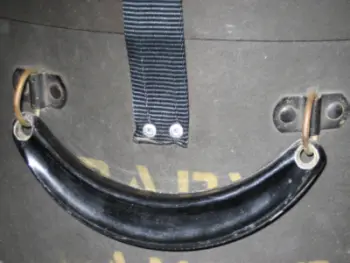 Replacing straps on drum cases