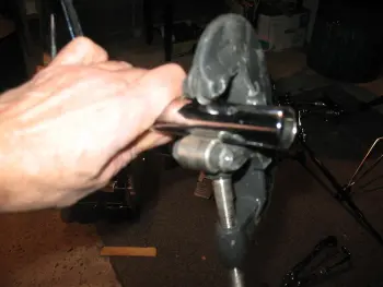 snare stand Limbo........ how low can you go?