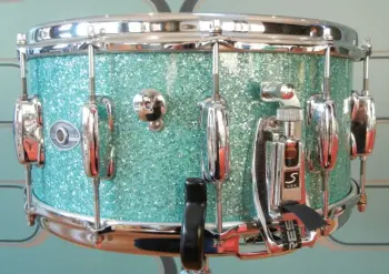 Slingerland chrome over wood.