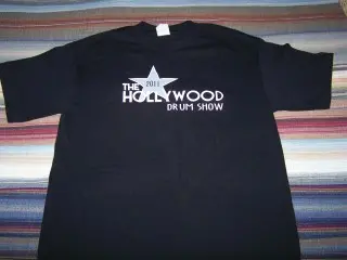 2011 Hollywood Drum Show T-shirt in Medium