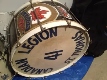 Levon Helm inspired wooden kit
