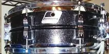 Ludwig black and white badge..