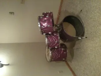 Slingerland Purple Satin Bass