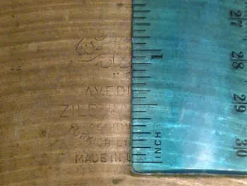 Please help Date this Zildjian Stamp