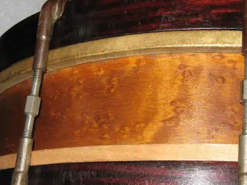 lyons and healy snare drum brass &amp; calfskin
