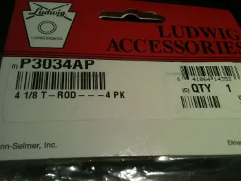 Ludwig Bass Drum Claw hooks Brand new