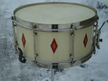 L+S aluminum snare drum