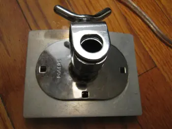 Vintage Rogers Fullerton Bass Drum Mount for Double Tom Mount