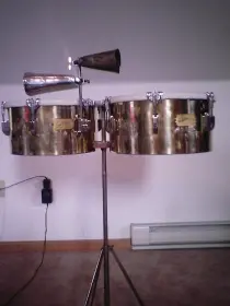 worth of vintage Humberto Morales timbales