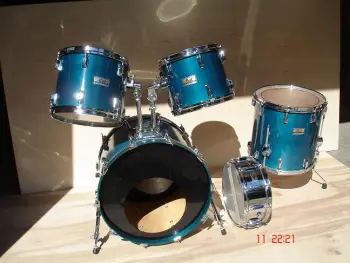 80's Pearl kit restored after 30 years service