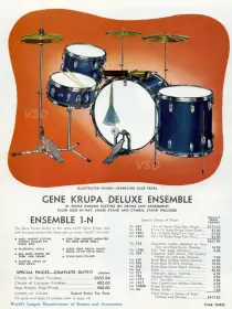 1N Krupa Deluxe Ensemble kit (NICE)