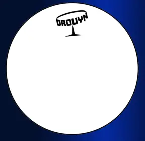 Custom MIJ Bass Drum Head Logos