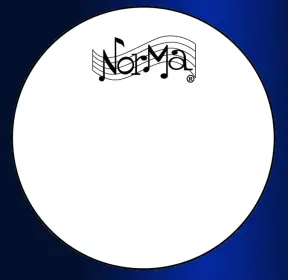 Custom MIJ Bass Drum Head Logos