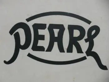 Custom MIJ Bass Drum Head Logos