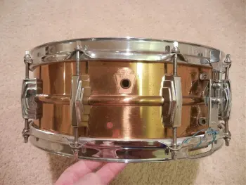 here is one to watch- 58 WFL Super Ludwig Lacquered Brass