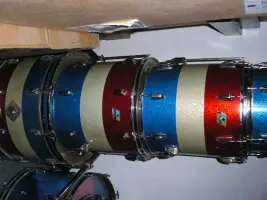 Ludwig 1970's 3 ply/3 band sparkles