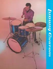 Where Ludwig mach drums the only connecting lugs in 70's?