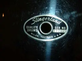Can you help identify my slingerland set?