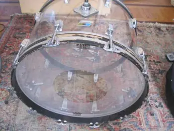 14X22 CLEAR VISTALITE bass drum