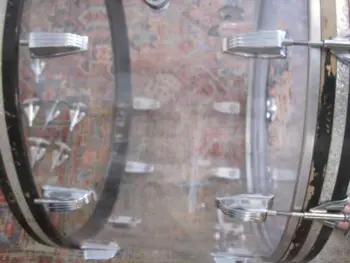 14X22 CLEAR VISTALITE bass drum
