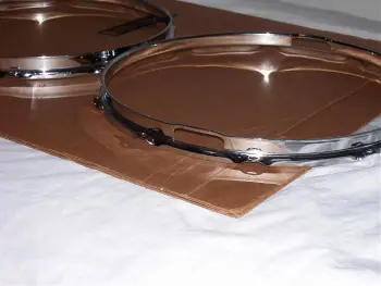 Ludwig COB 10 hole rim set top and bottom