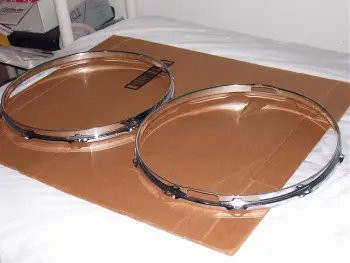 Ludwig COB 10 hole rim set top and bottom