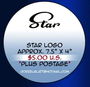 Custom Bass drum logo, vinyl decals