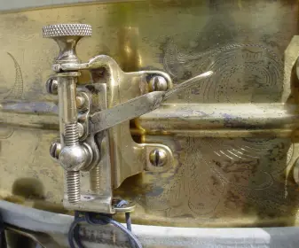 1925 4x14 C. G. CONN GOLD PLATED/FANCY ENGRAVED SUPERIOR MODEL