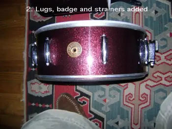 50's Gretsch Round Badge Restoration