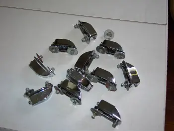 Rogers 360-380 chrome lugs (11) total