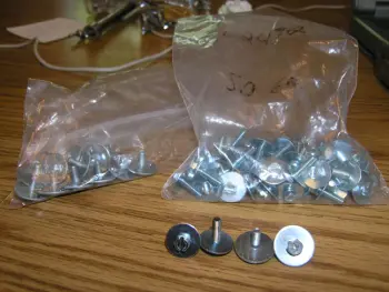 Unused Ludwig lug screws