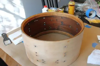 1944-45 Slingerland Hollywood Ace Radio King Refinish