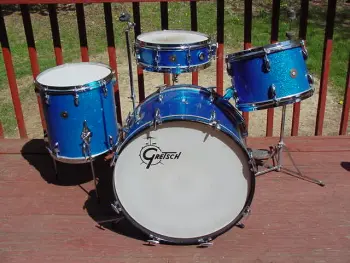 Gretsch 1950s or 1960s Drum Set