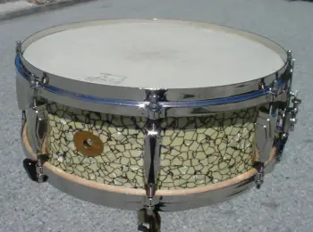 1935 LUDWIG &amp; LUDWIG 5x14 &quot;TERRA COTTA&quot;* STANDARD MODEL