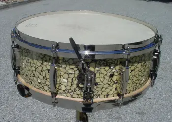 1935 LUDWIG &amp; LUDWIG 5x14 &quot;TERRA COTTA&quot;* STANDARD MODEL