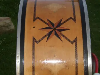 Lyon &amp; Healy bass drum project pics