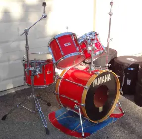 1986 hot red Yamaha RCs